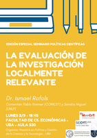 La evaluación de la investigación localmente relevante